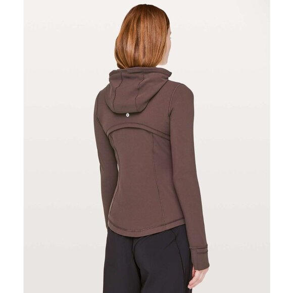 Lululemon Hooded Define Jacket Nulu / Size 6 / Black Satin - Picture 2 of 8